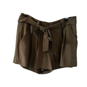 Alice & Olivia Green Tailored Shorts